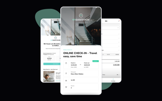 Esempio di visualizzazione del processo di check-in/check-out