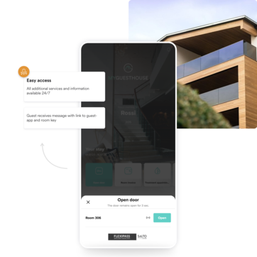 Gerharts Premium City Living - Example of a Digital Guest Experience